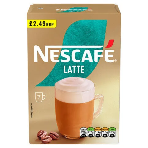 Nescafé Latte 7 x 18g (126g)