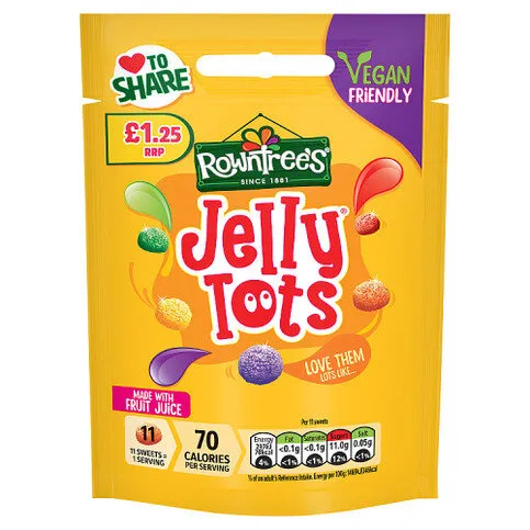 Rowntree's Jelly Tots 120g