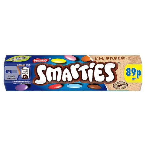Smarties Hexatube Pm 89p 38g