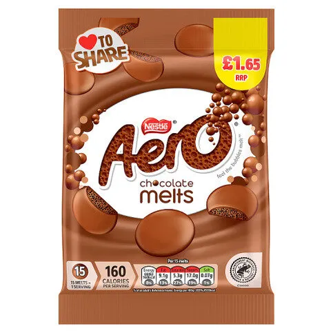 Aero Chocolate Melts 80g