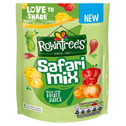 Rowntree's Safari Mix 115g