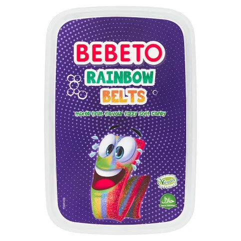Bebeto Rainbow Belts 400g