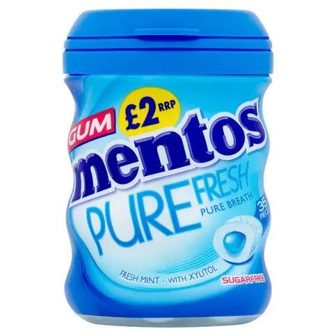Mentos 35 Pure Fresh Pure Breath Gum 70g