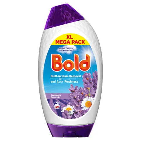 Bold Lavender & Camomile Liquid Laundry Detergent 40 Washes 1.32L