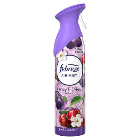 Febreze Air Freshener Spray Plum & Cherry Refresh 185ML