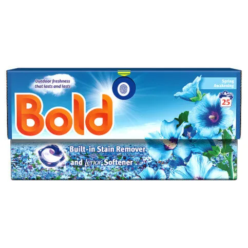 Bold PODS® Washing Liquid Capsules 25 Washes , Spring Awakening