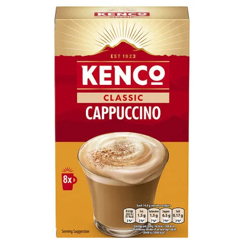 Kenco Classic Cappuccino 8 x 14.8g