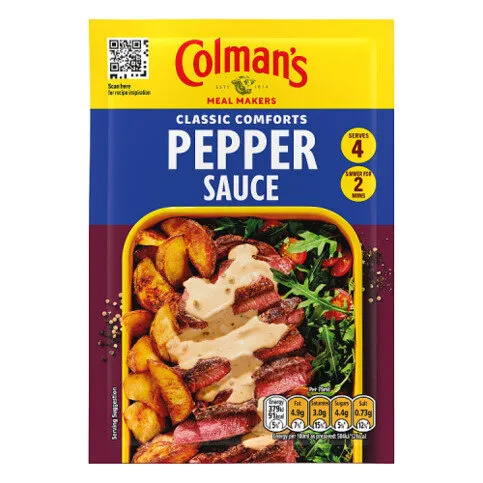 Colman's Classic Comforts Sauce Mix Pepper Sauce 40 g
