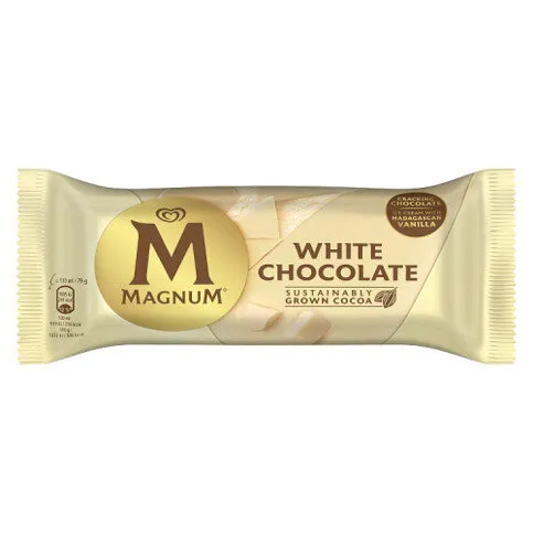 Magnum Ice Cream Stick White Chocolate 110 ml
