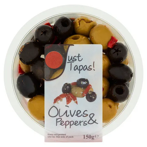 Just Tapas! Olives & Peppers 150g