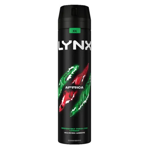 Lynx  Aerosol Body Spray Africa 250 ml 