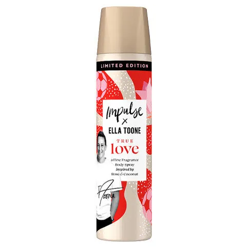Impulse Limited Edition True Love Body Spray 75ml