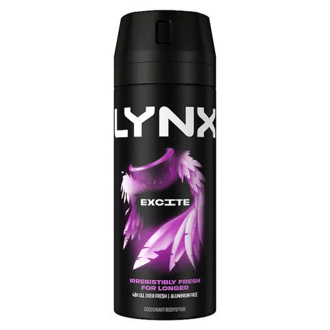 Lynx  Aerosol Body Spray Excite 150 ml 