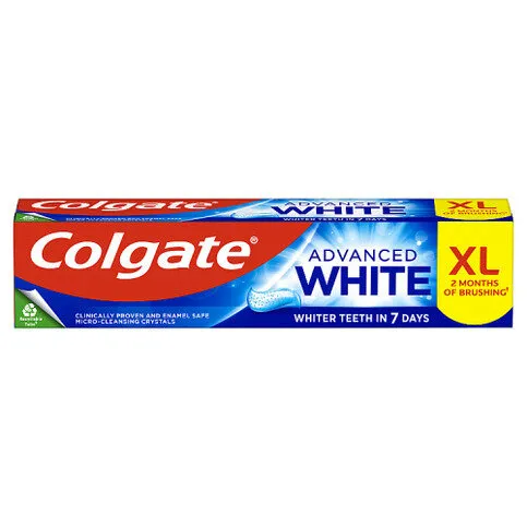 Colgate Advanced White Teeth Whitening Toothpaste 125ml
