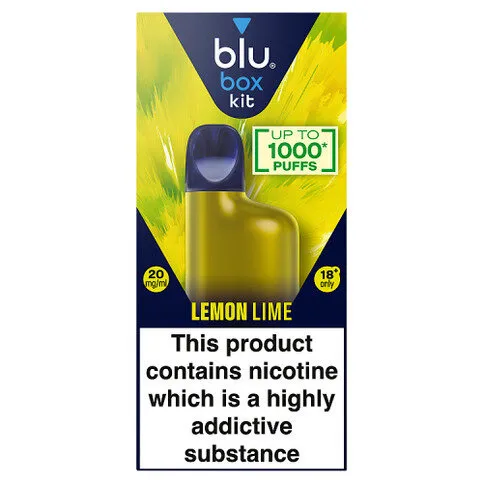 Blu Bar Kit Lemon Lime 20mg/ml