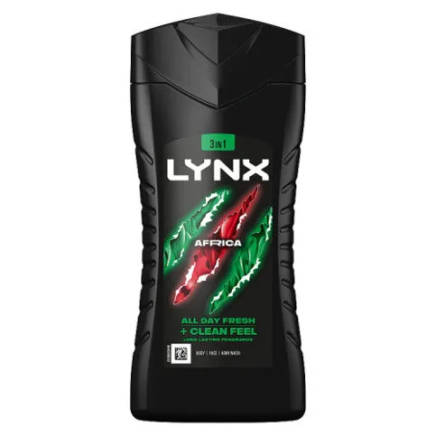Lynx Body Wash Africa 225 ml