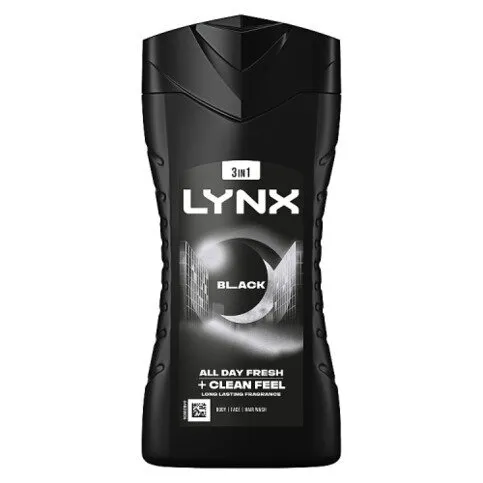 Lynx  Body Wash Black 225 ml 