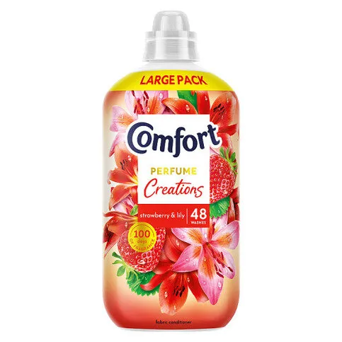 Comfort Perfume Creations Fabric Conditioner Strawberry & Lily 1.44 L