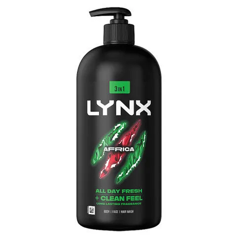 LYNX SHOWER GEL AFRICA 900ML