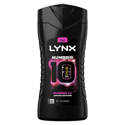 Lynx Limited Edition FIFA Number 10 3-in-1 Body Wash 225 ml