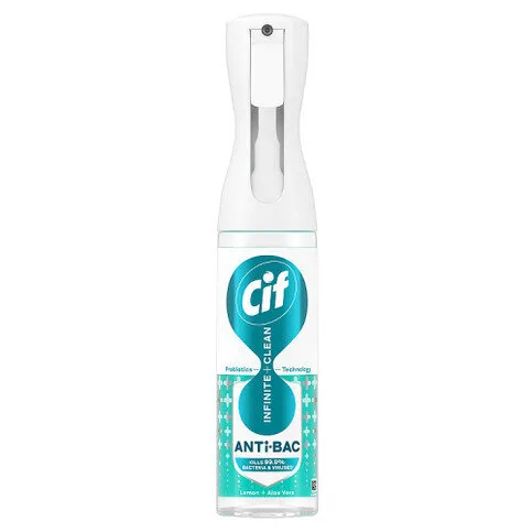 Cif Infinite Clean Lemon & Aloe Vera Anti-Bac Cleaner Spray 280 ml