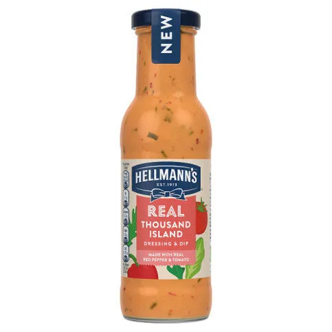 Hellmann's  Salad Dressing & Dip Real Thousand Island 250ml