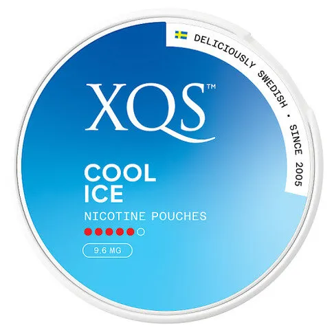 XQS 20 Cool Ice Nicotine Pouches 9.6mg