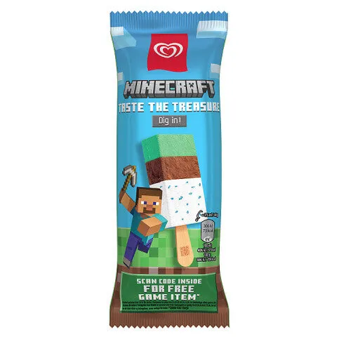 Heartbrand Minecraft Ice Cream Stick 75 ml