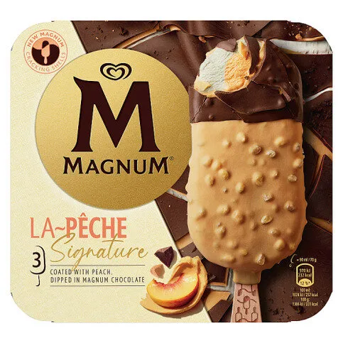 Magnum Signature Peach Ice Cream Sticks 3x 90 ml