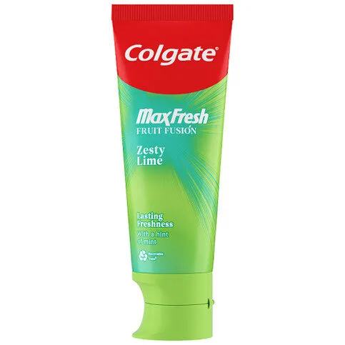 Colgate Max Fresh Fruit Fusion Zesty Lime Flavoured Toothpaste 75ml