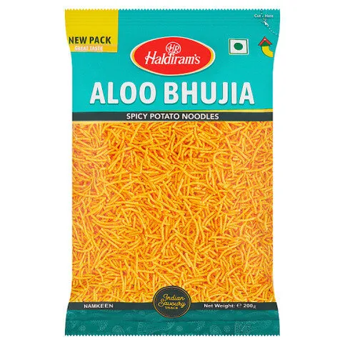 Haldiram's Aloo Bhujia Spicy Potato Noodles 200g