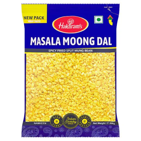 Haldiram's Spicy Fried Split Mung Bean 200g