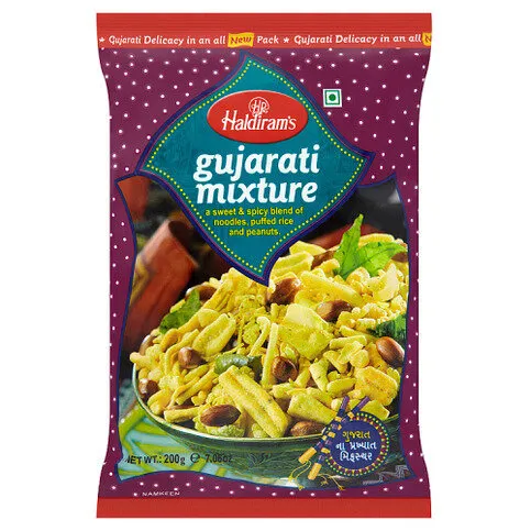 Haldiram's Gujarati Mixture Namkeen 200g