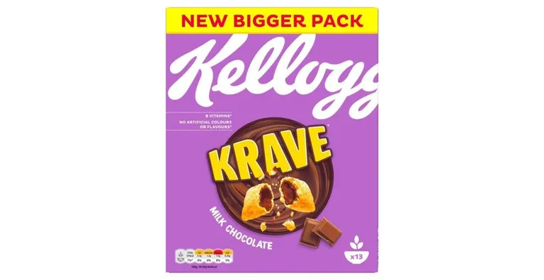Kellogg's Krave Milk Chocolate 410g
