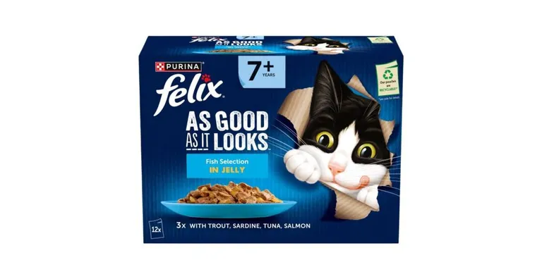 Felix AGAIL Fish Selection in Jelly 85g 12 pack