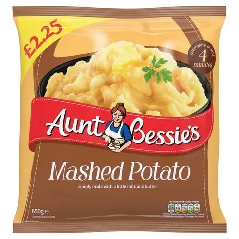 Aunt Bessie's Fluffy & Buttery Mashed Potato 650g