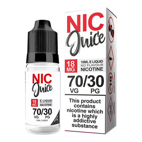 AquaVape Nic Shot 70vg/30pg 18mg