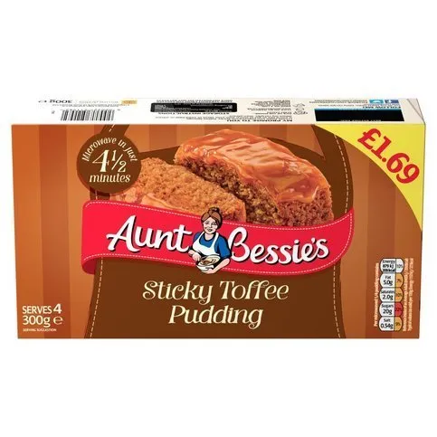 Aunt Bessie's Sticky Toffee Pudding 300g