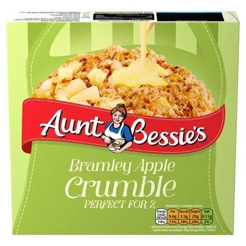 Aunt Bessie's Apple Crumble