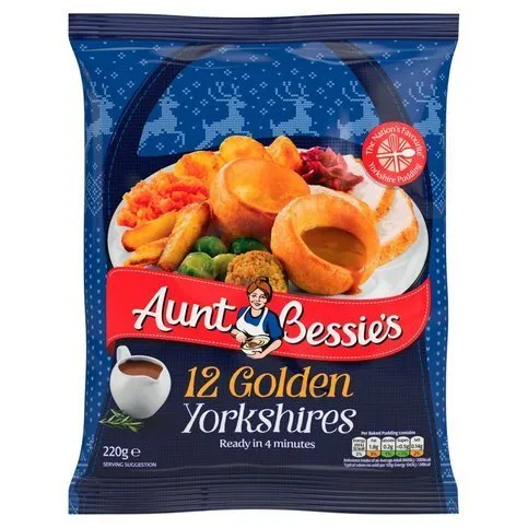 Aunt Bessie's 12 Yorkshire Puddings 220g