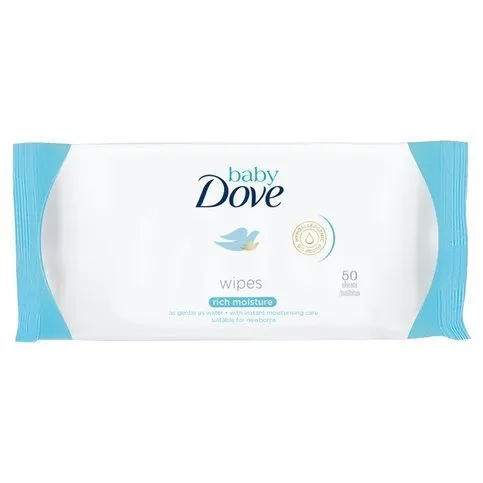 Dove Baby Wipes 50s