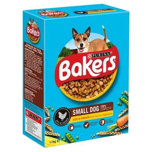 Bakers Small Dog with Tasty Chicken & Country Vegetables 1.1kg