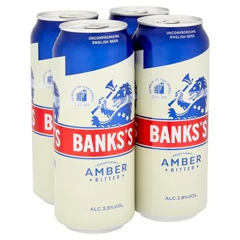 Banks's Amber Bitter 4 x 500ml