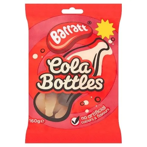 Barratt Cola Bottles 160g