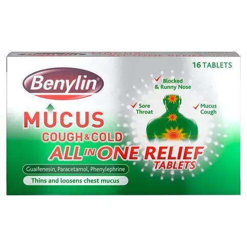 Benylin Mucus Tablets 16 Pack