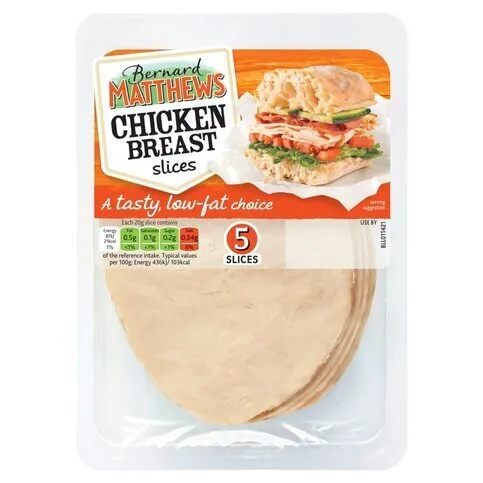 Bernard Matthews Chicken Breast Slices 100g