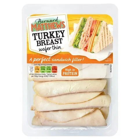 Bernard Matthews Turkey Breast Wafer Thin 120g