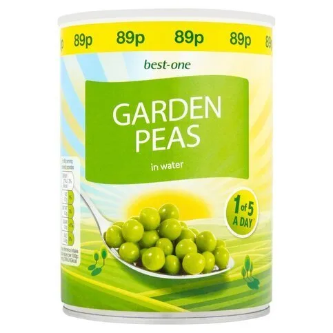 Best One Garden Peas 540g