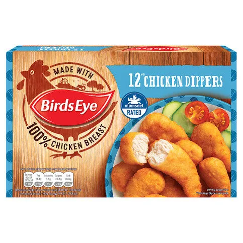Birds Eye 12 Chicken Dippers 220g