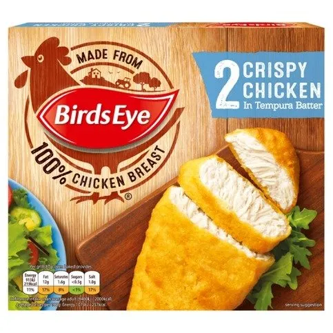 Birds Eye 2 Crispy Chicken in Tempura Batter 170g